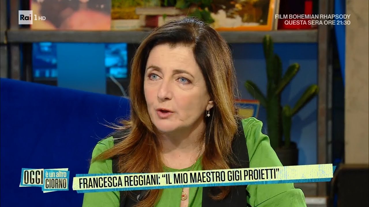 Francesca Reggiani  - Oggi è un altro giorno 01/03/2023