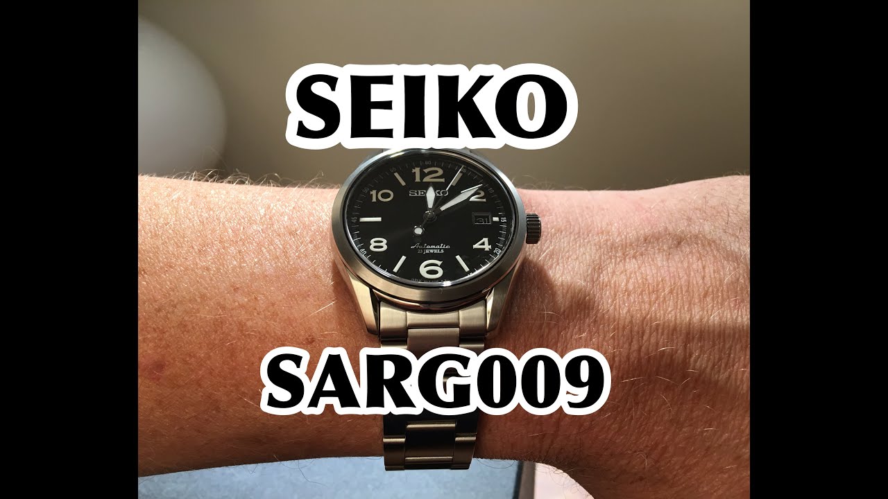 SEIKO SARG009 JAPAN'S ANSWER TO THE ROLEX EXPLORER