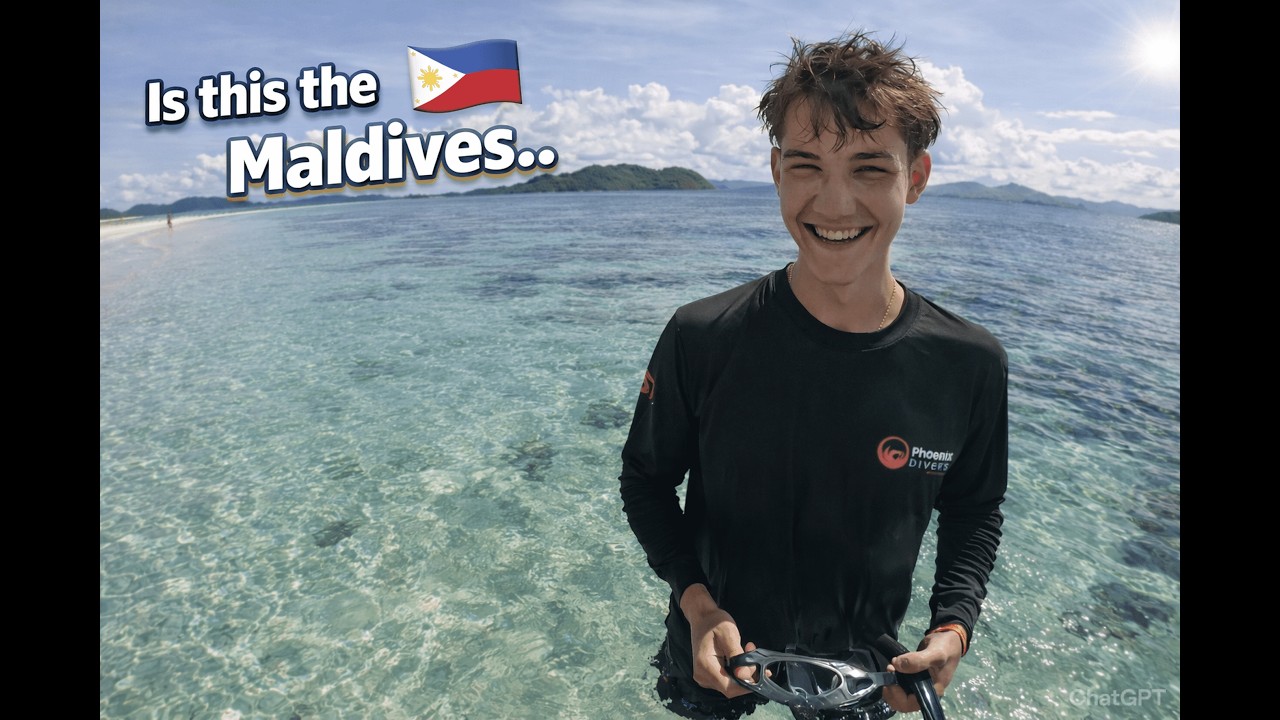 The Best Beaches I've Ever Seen | Philippines Travel Vlog