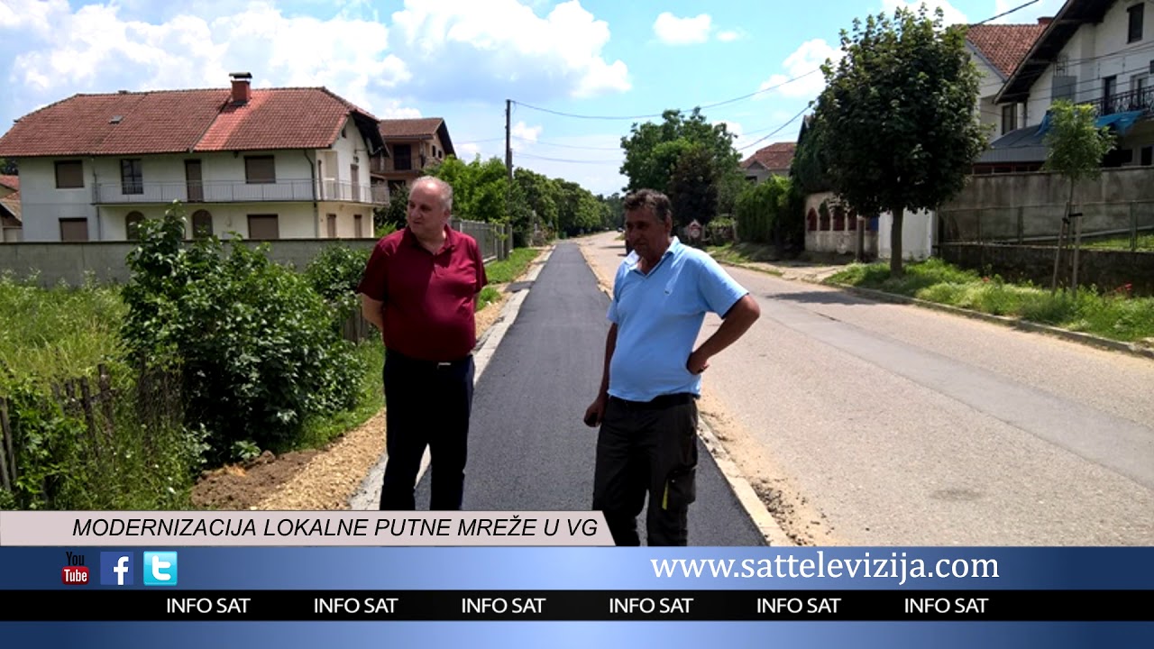 MODERNIZACIJA LOKLANE PUTNE MREŽE U OPŠTINI VELIKO GRADIŠTE