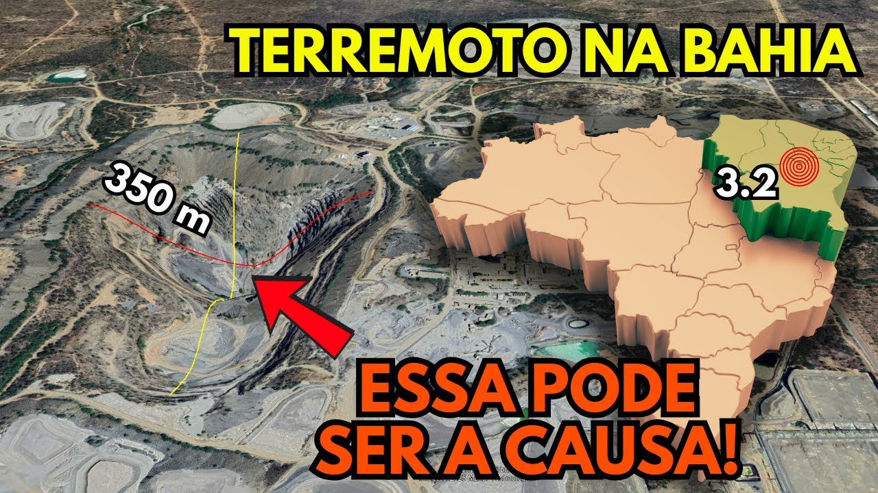 TERREMOTO em Jaguarari, Bahia: Induzido por Mineração? Veja a Análise!