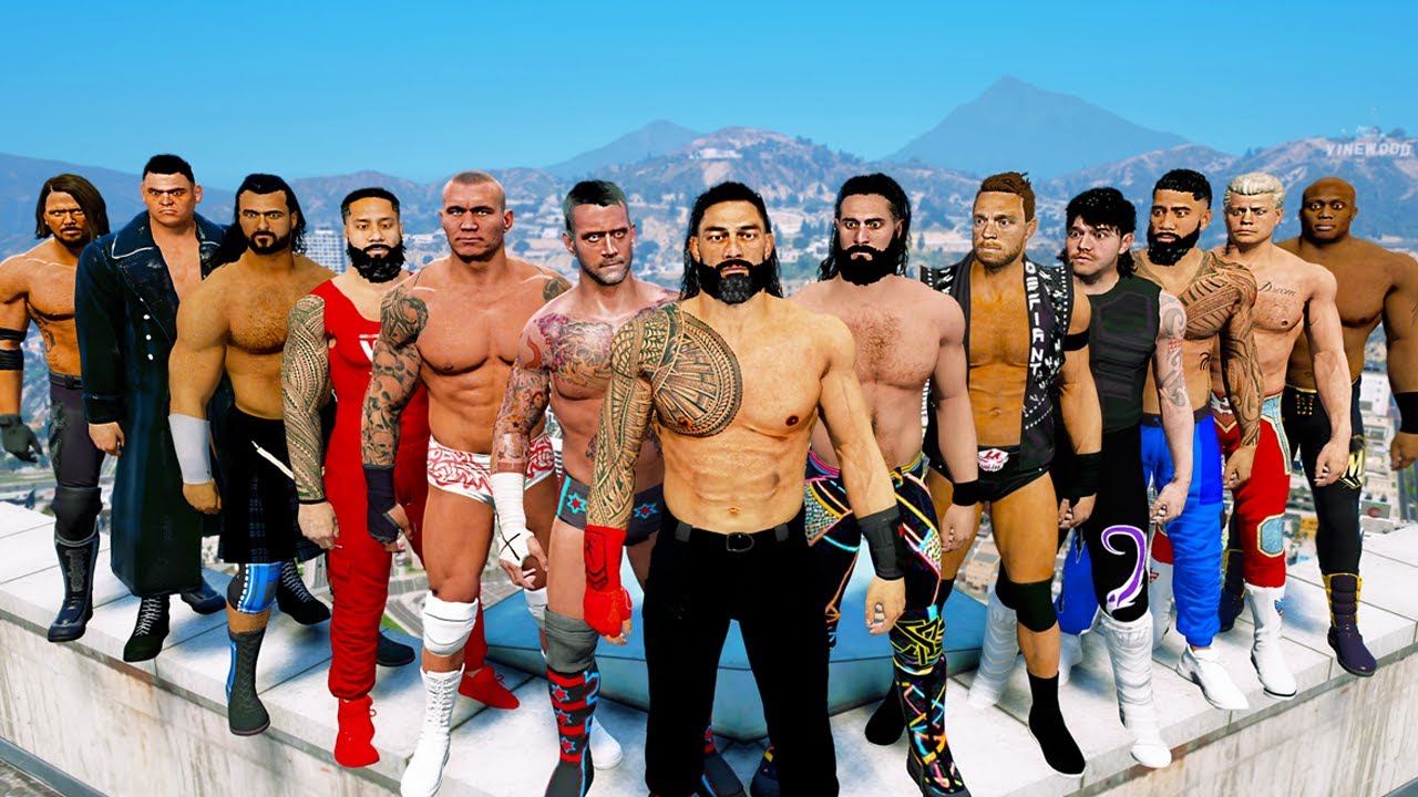 GTA 5 MAZE BANK ROYAL RUMBLE 2024 (GTA Wrestling Mod)