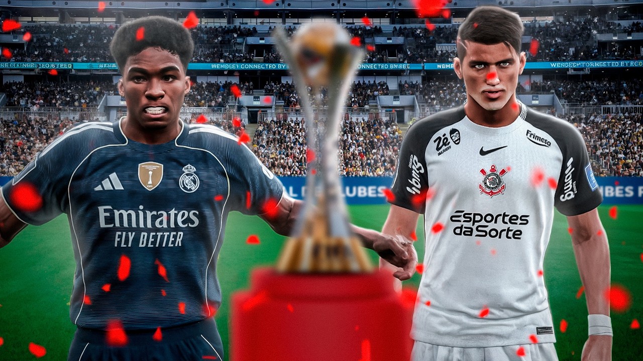 FINAL DO MUNDIAL DE CLUBES, CORINTHIANS vs REAL MADRID, O FIM! - PES 2025 - RUMO AO ESTRELATO #38