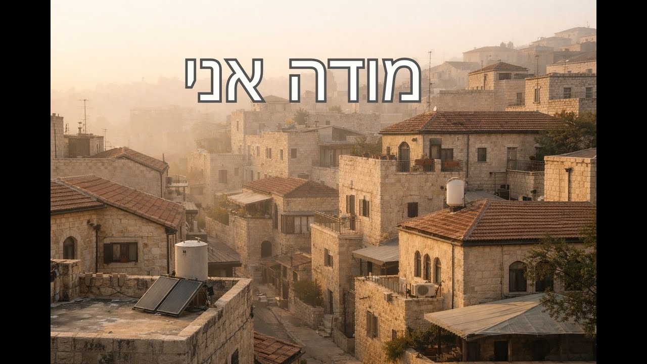 Modeh Ani | A New Day Begins – Calm Jewish Song