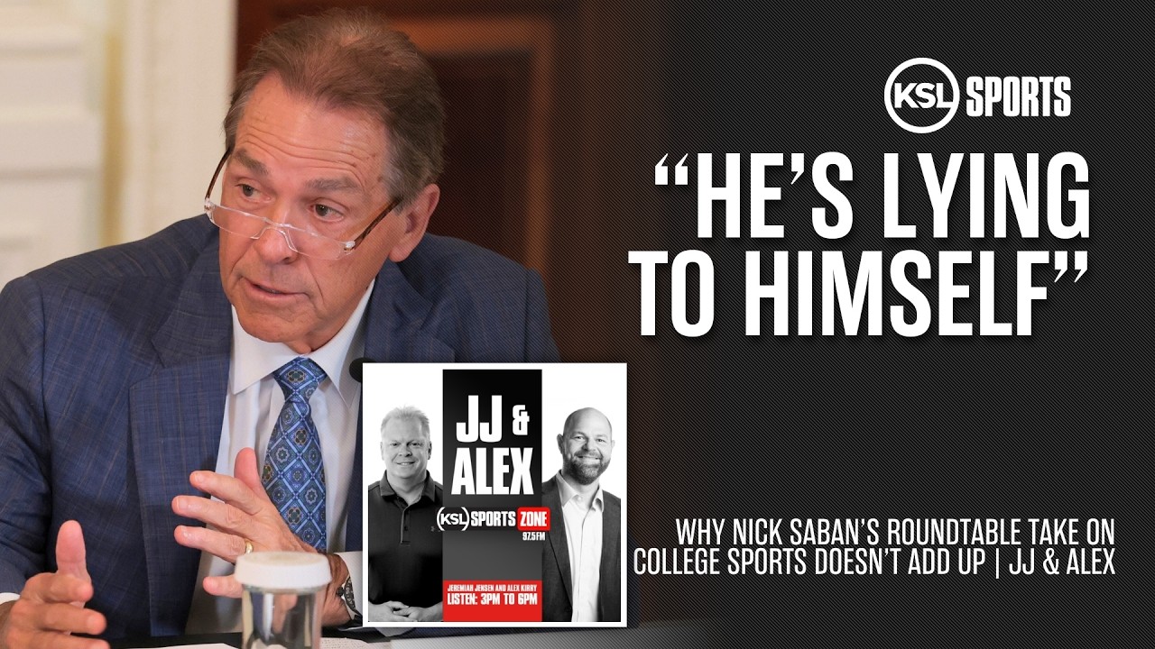 Why Nick Saban is Way Off With His Statements on NIL at Trump's Roundtable Event | JJ & Alex