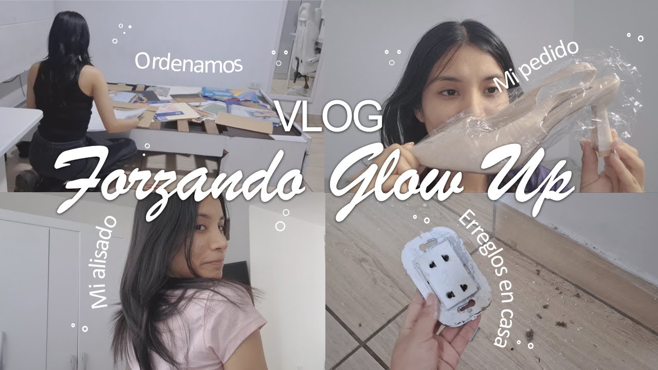 [Vlog semanal] Forzando glow up: dermátologo, peluquería, uñas y casa lista para mi cumple 🤍🎂