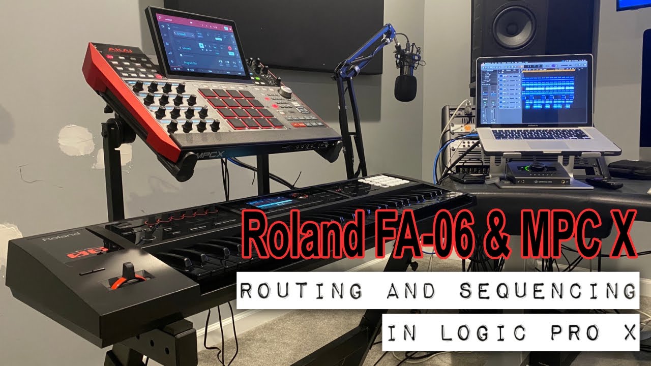 Roland FA 06 и Mpc X: отслеживание и секвенсирование звуков в Logic Pro X 10 5