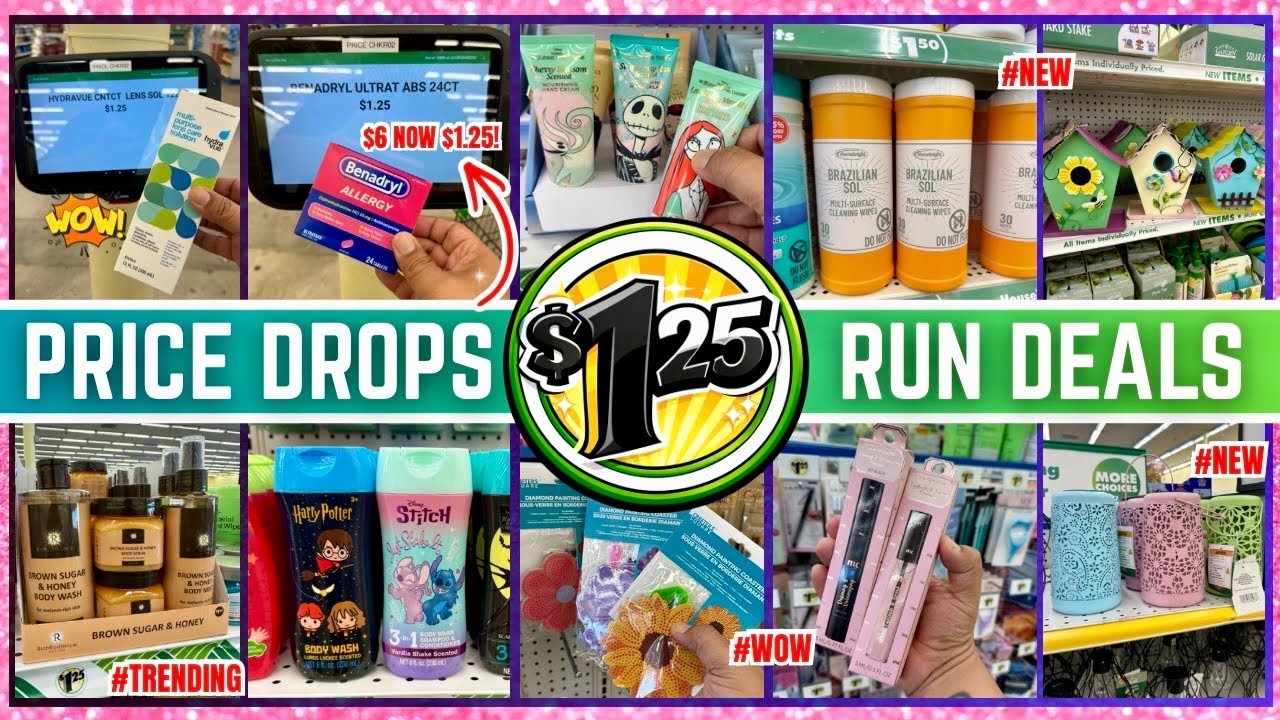 🚨Снижение цен в Dollar Tree! 🤯 Товары по 6 долларов теперь по 1,25 доллара! Спешите — количество ...