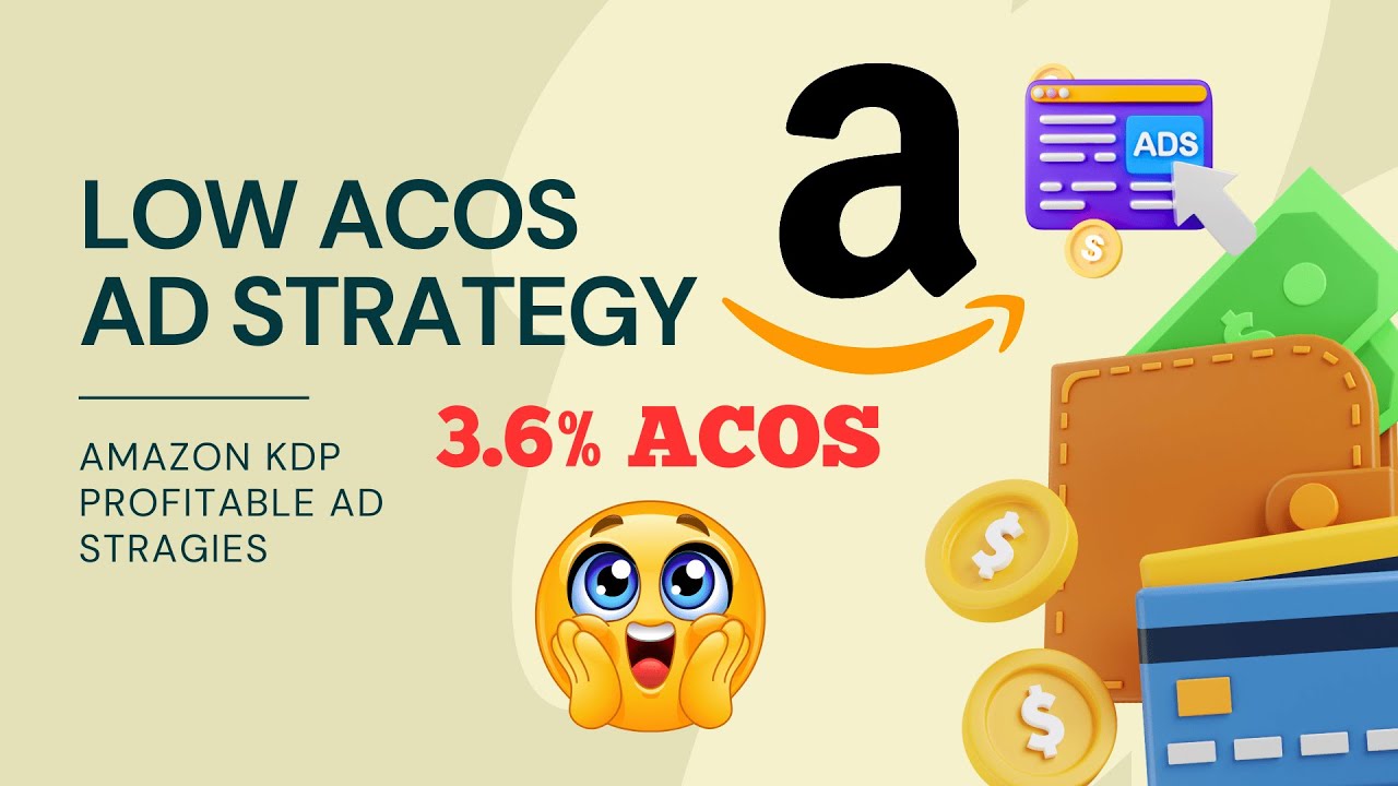 My INSANELY Low ACOS Amazon KDP Ad Strategy: Exact Setup, Tips & Proof That It Works!