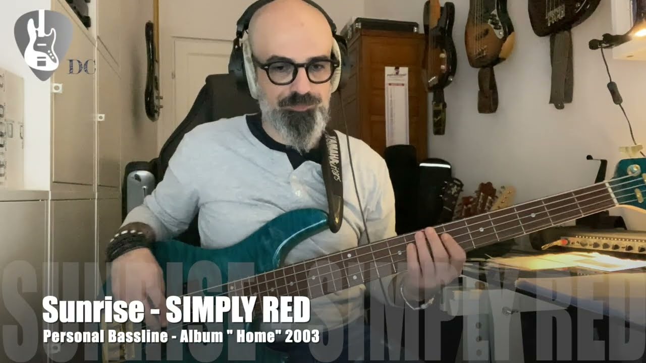 Sunrise - SIMPLY RED (Bass Cover) 