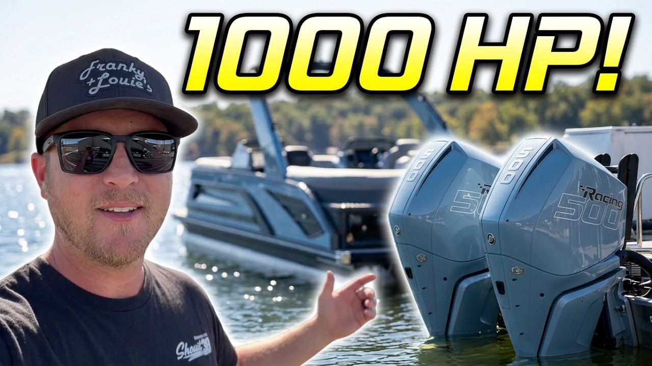 Полный абсурд! Понтон на 1000 л.с.! Я управляю им!