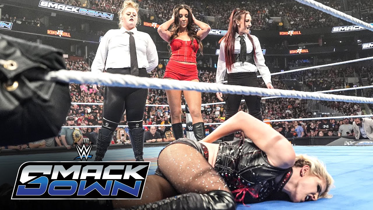 The Secret Hervice lay waste to Alexa Bliss and Charlotte Flair: SmackDown highlights, Aug. 15, 2025
