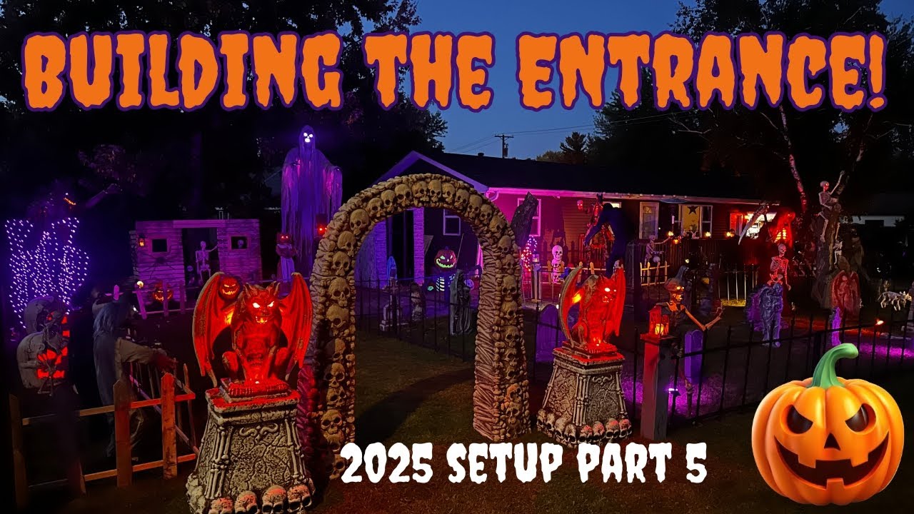 Halloween Build Update: Making an Epic Graveyard!