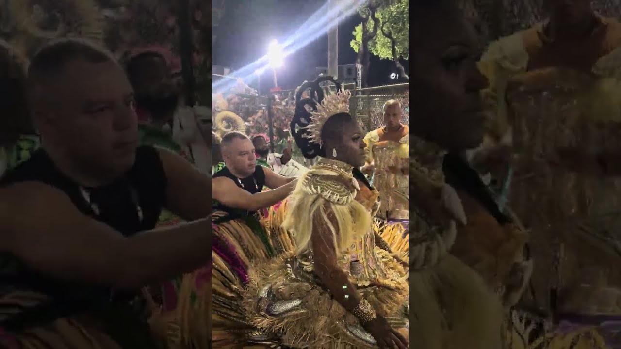 Você já viu como é montada a fantasia de uma porta-bandeira para o desfile?
