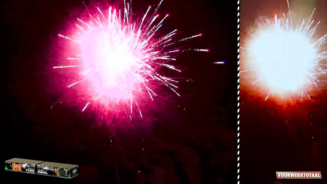 Pyro & Papel from VOLT! Fireworks @fireworkcrazy