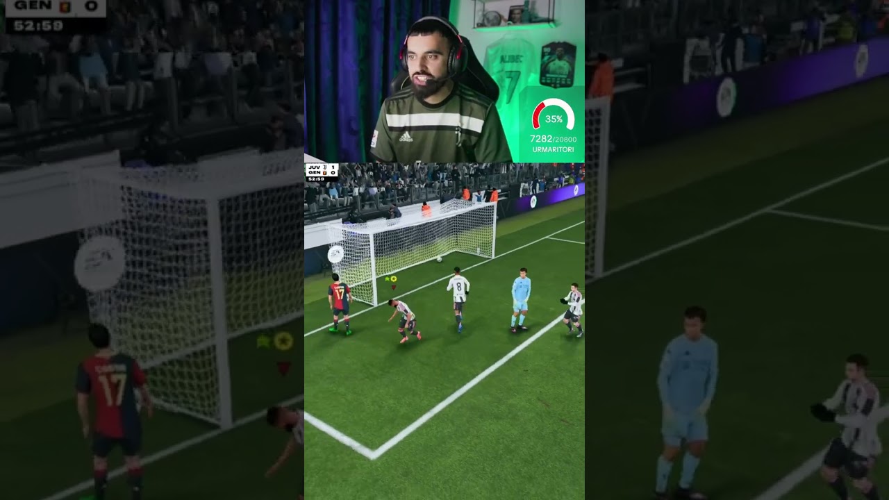 🔥GOL GOL GOL GOL VS GENOA #marocanu #playercarrer #fc26 #easports #juventus #genoa #seriea