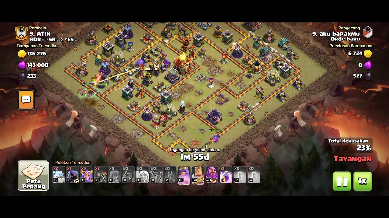 Cwl melawan takdir 12 vs 16