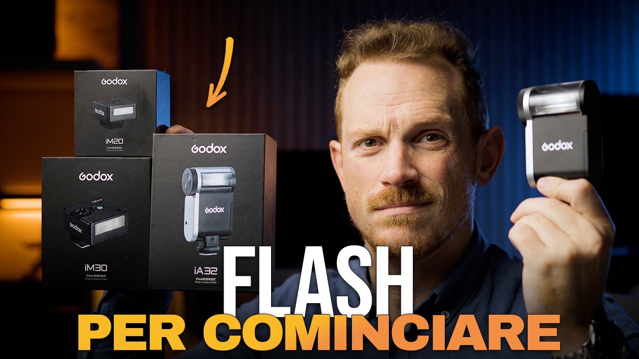 📸 Flash per Cominciare ⚡ 3 Opzioni per il tuo Primo Flash a slitta e COME SI IMPOSTA | GODOX iFlash