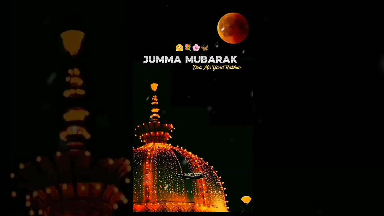 📿Happy Friday Status 2025 | Islamic Whatsapp Status 2025 | Friday Status 2025 #aasifeditor #shorts