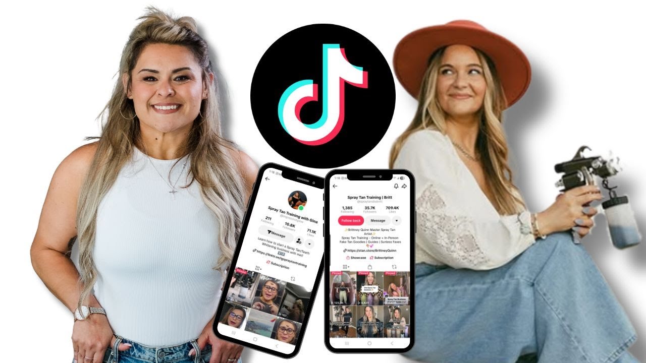 Спрей для загара Tiktok с Бритни Куинн