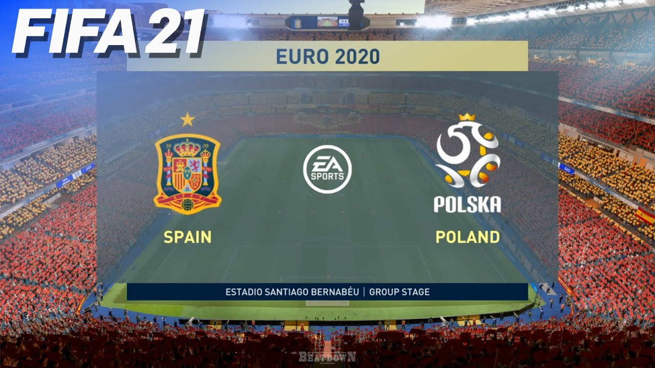 Spain vs. Poland - EURO 2020 Prediction | FIFA 21 PS5