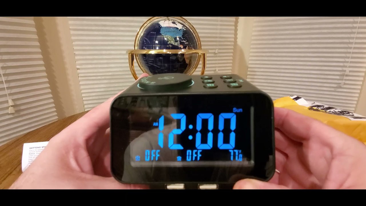 THE BEST DIGITAL ALARM CLOCK RADIO WITH USB ( EPISODE 3387 ) USCCE   AMAZON UNBOXING VIDEO