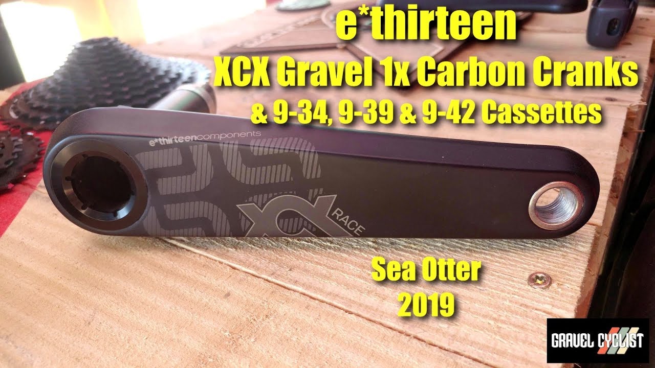 e*thirteen XCXr 1x Super Light Gravel Cranks, Chainrings & Cassettes: SOC 2019