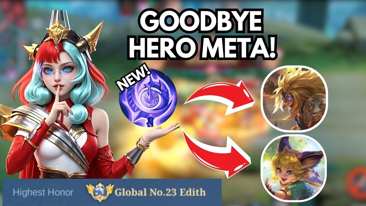 TOP GLOBAL EDITH SECRET TO DESTROY HERO META! GRINDING TO IMMORTAL 🔥