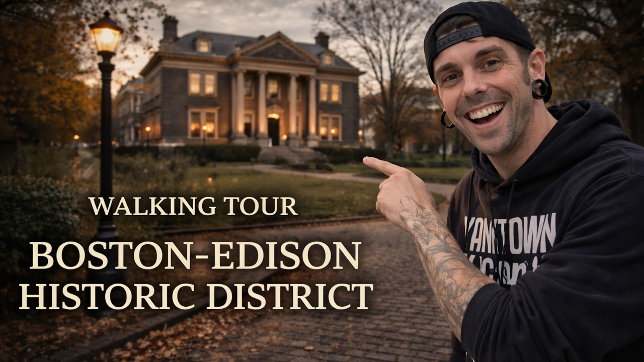 Золотое побережье Детройта? Экскурсия по особняковому кварталу, который сформировал XX век.