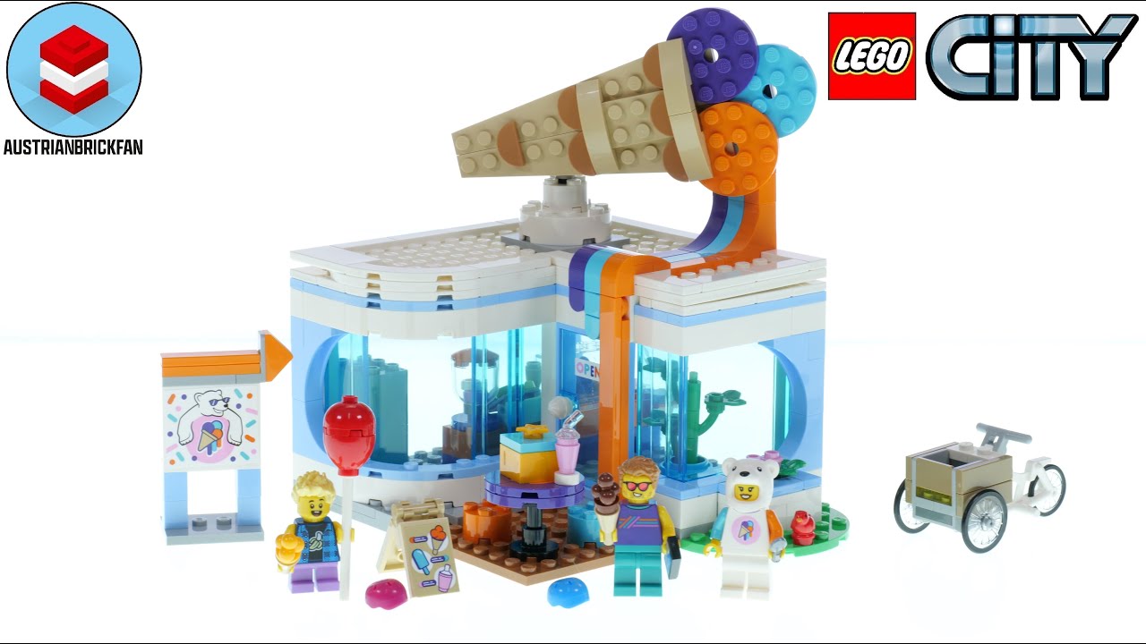 LEGO City 60363 Ice Cream Shop - LEGO Speed Build Review