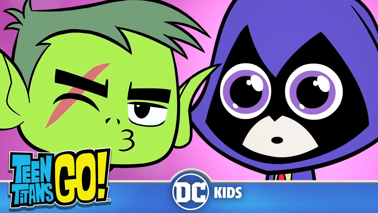 Raven & Beast Boy ❤️ | Teen Titans Go! | @dckids