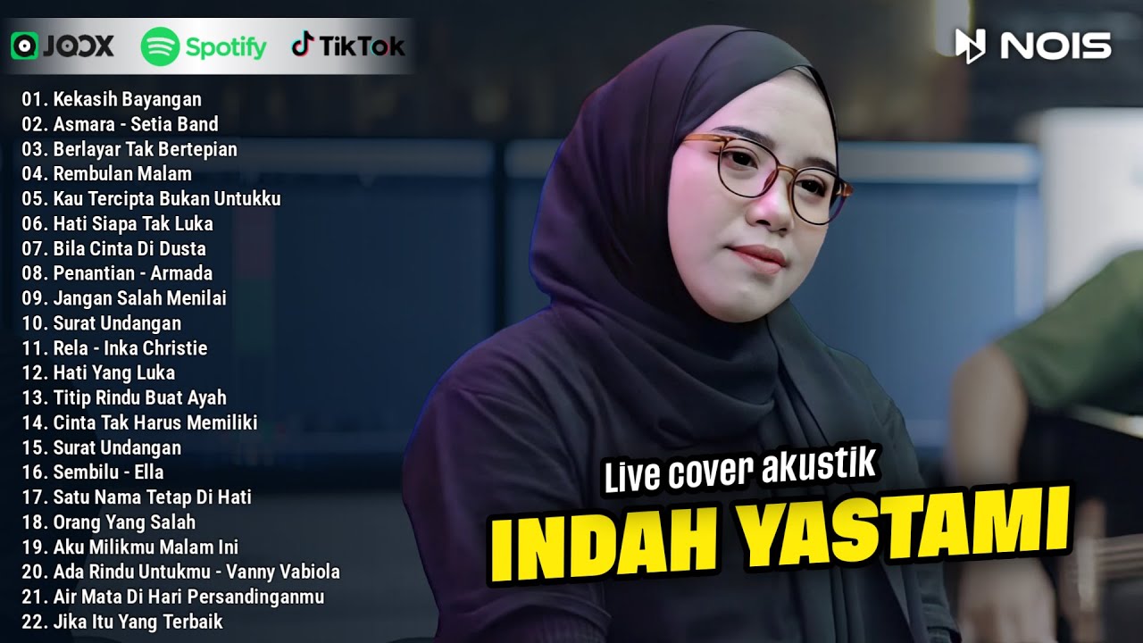Indah Yastami Full Album | Kekasih Bayangan, Asmara | Lagu Cafe Populer 2024 | Enak Buat Kerja