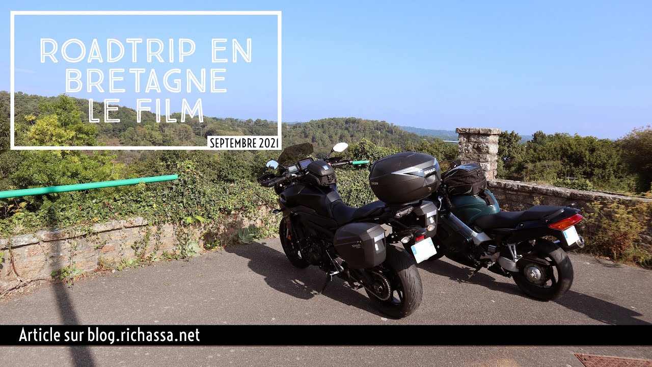 Road Trip Moto - 4 jours en Bretagne avec Fred - Le Film
