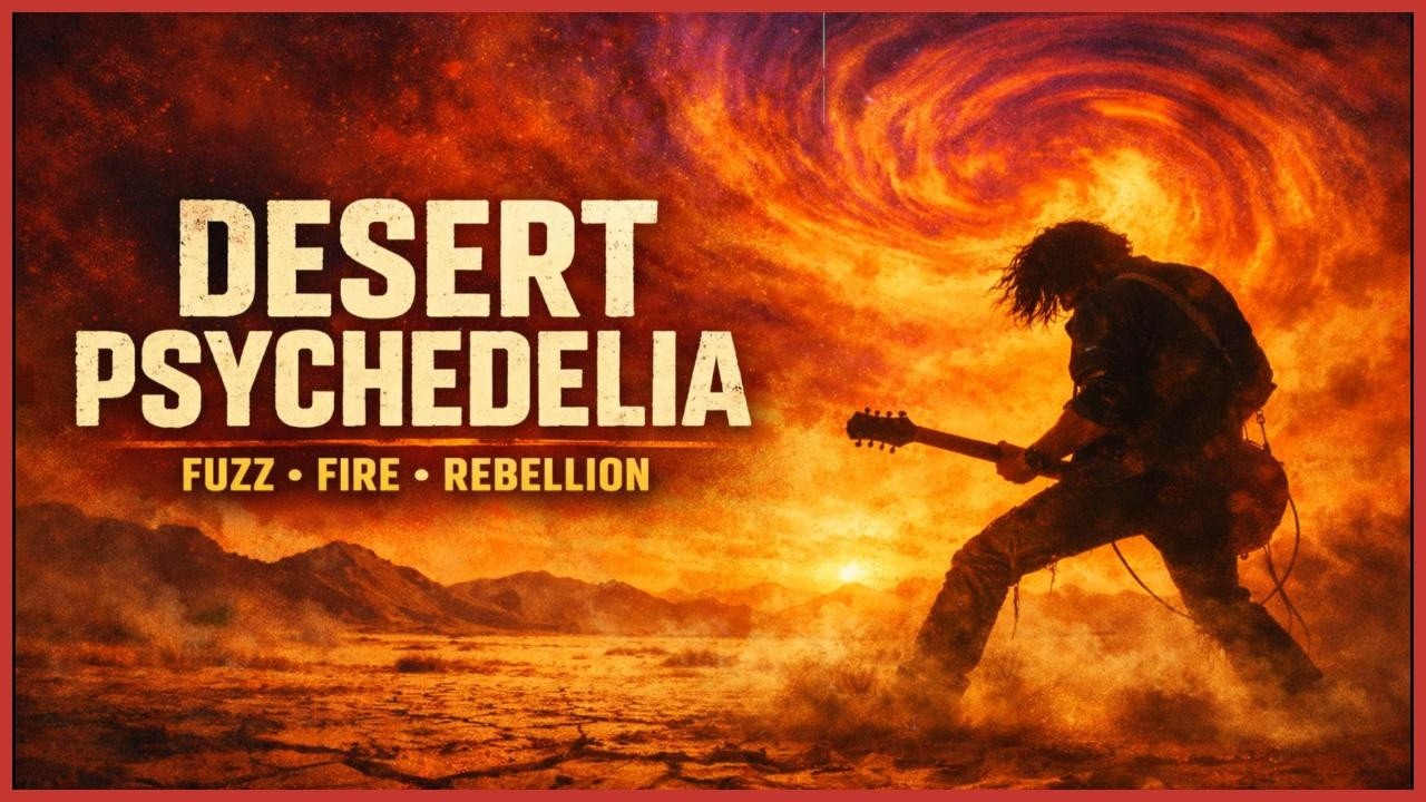 Psychedelic Desert Blues | Gritty Fuzz, Hypnotic Fire & Raw Rebellion