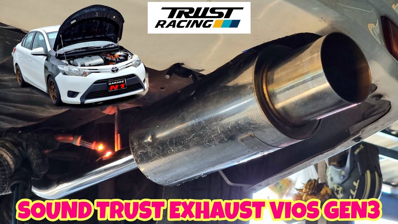 SOUND TRUST EXHAUST VIOS GEN3 #GarageN1