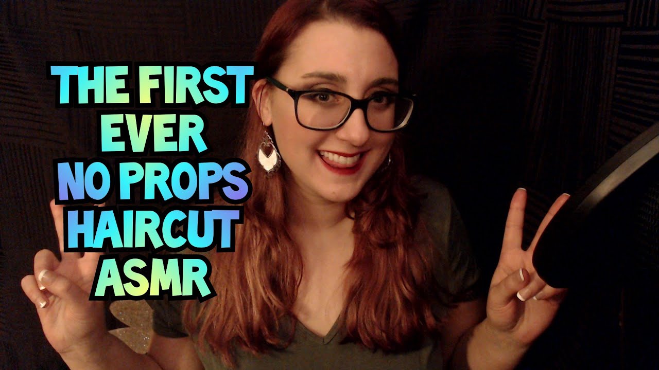 The First Propless ASMR Video ~ Propless Haircut Roleplay (fast and aggressive)