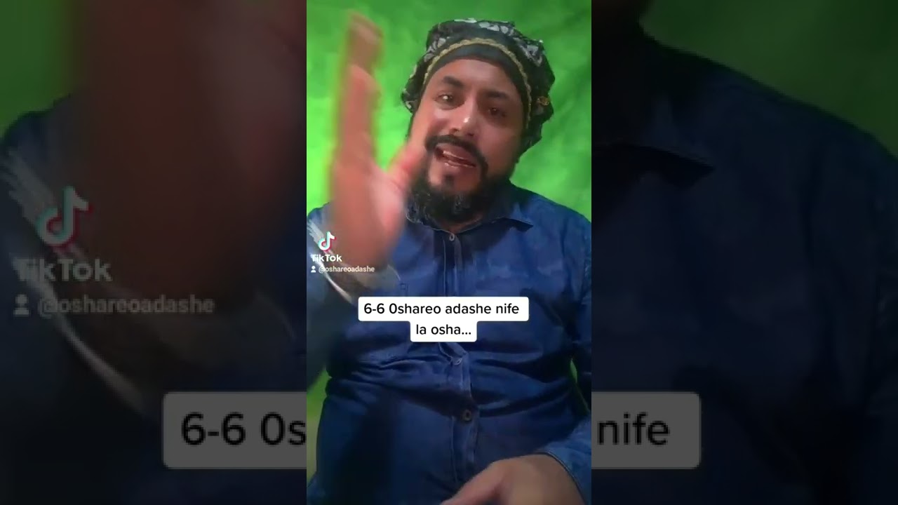 6-6 oshareo adashe nife la osha.
