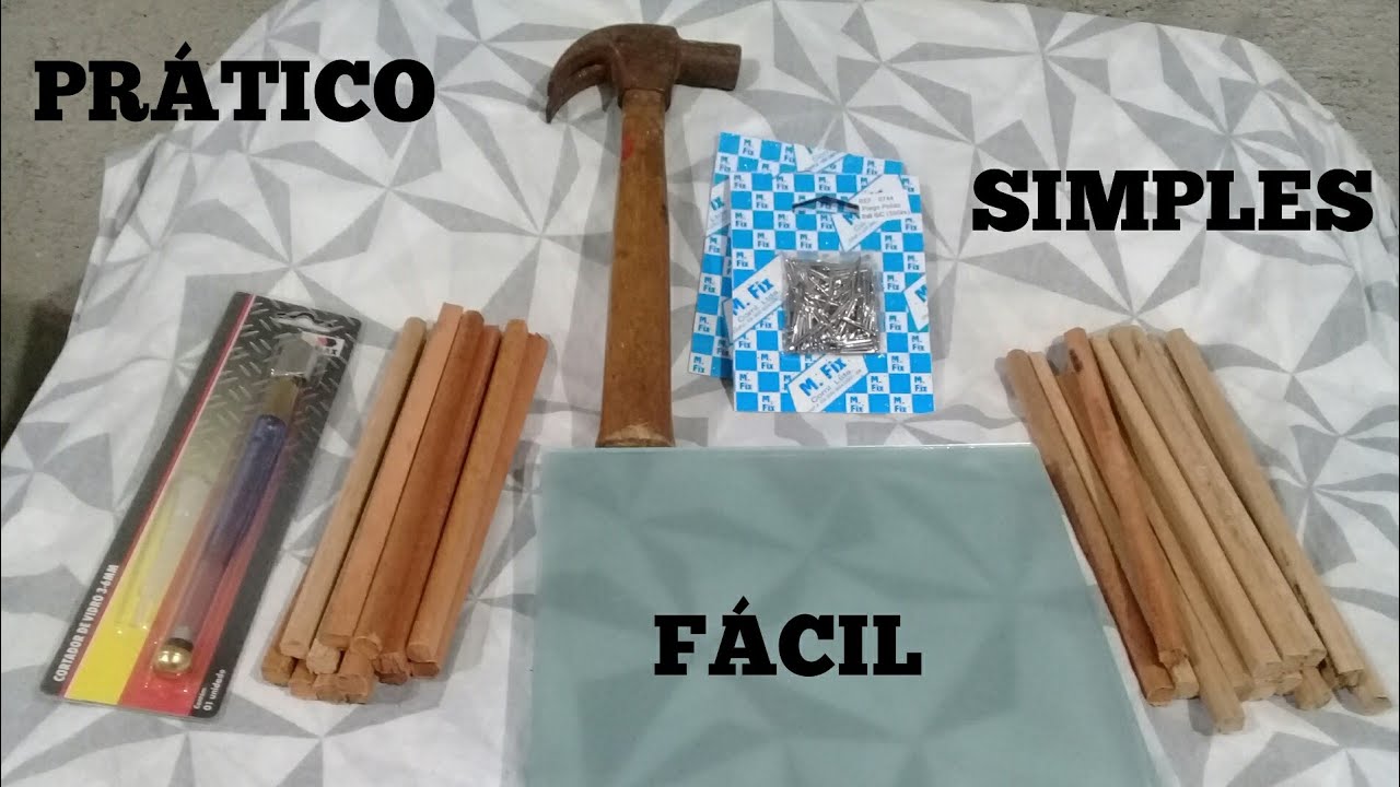COMO COLOCAR VIDRO NA JANELA DE MADEIRA COM BAGUETES