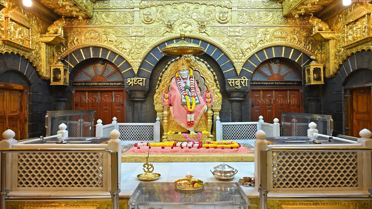 சீரடி சாய்பாபா சனிக்கிழமை காலை தரிசனம் 🕉️ Shirdi Saibaba Saturday Morning Darshan! #saibaba