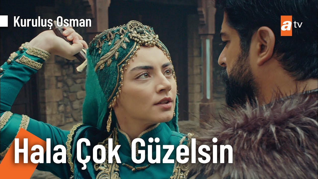 Osman Bey, Bala Hatun ile kozlarını paylaştı - @KurulusOsman  100. Bölüm