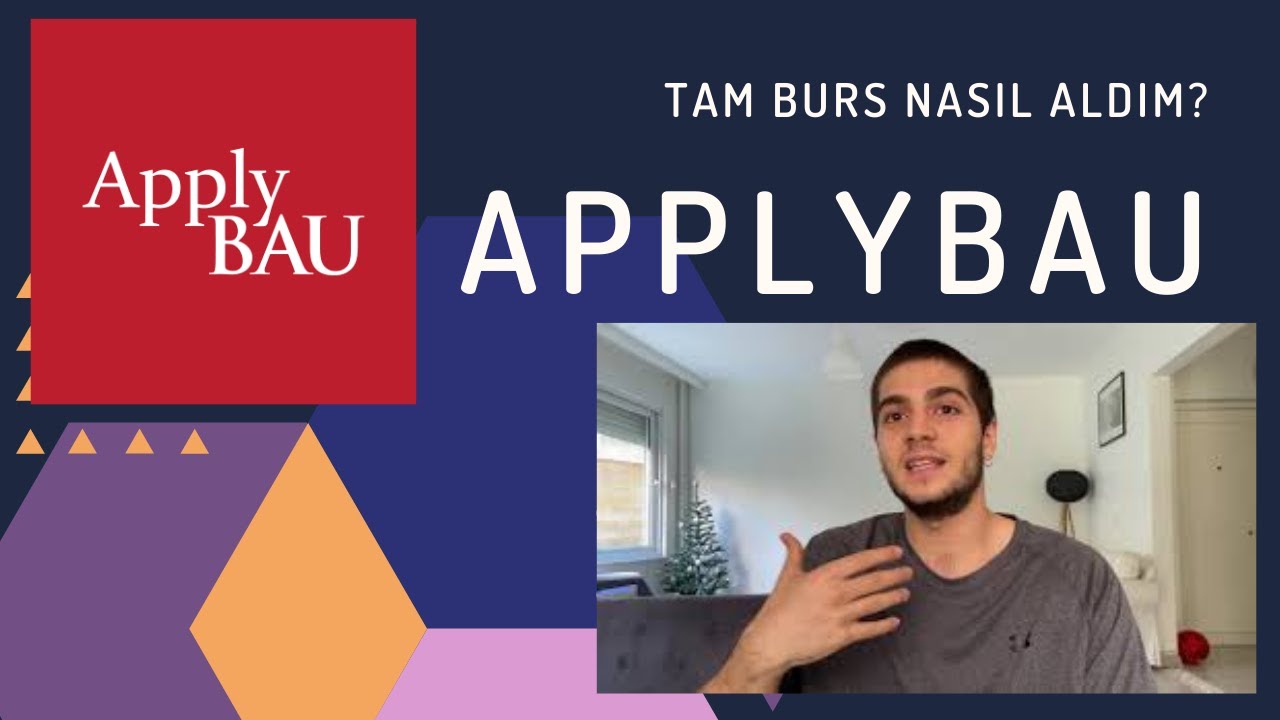 APPLY BAU | APPLY BAU’DAN %100 BURS ALMAK | NASIL YAPTIM?
