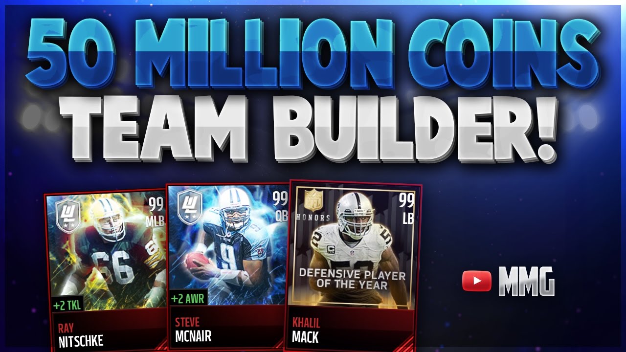 50 MILLION COINS SHOPPING SPREE! Madden Mobile 17