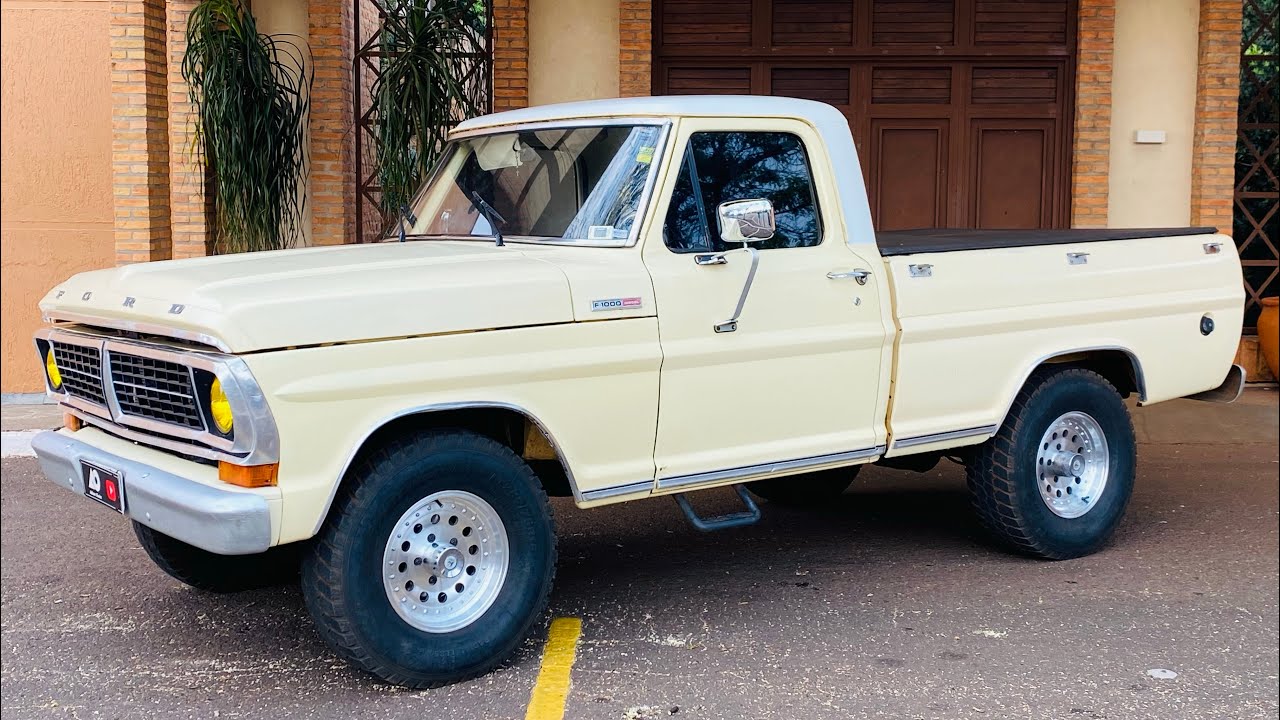 FORD F1000 1981 TURBINADA MOTOR 229 ESTILO AMERICANA - PROPRIETÁRIO EFRAIM EP #137