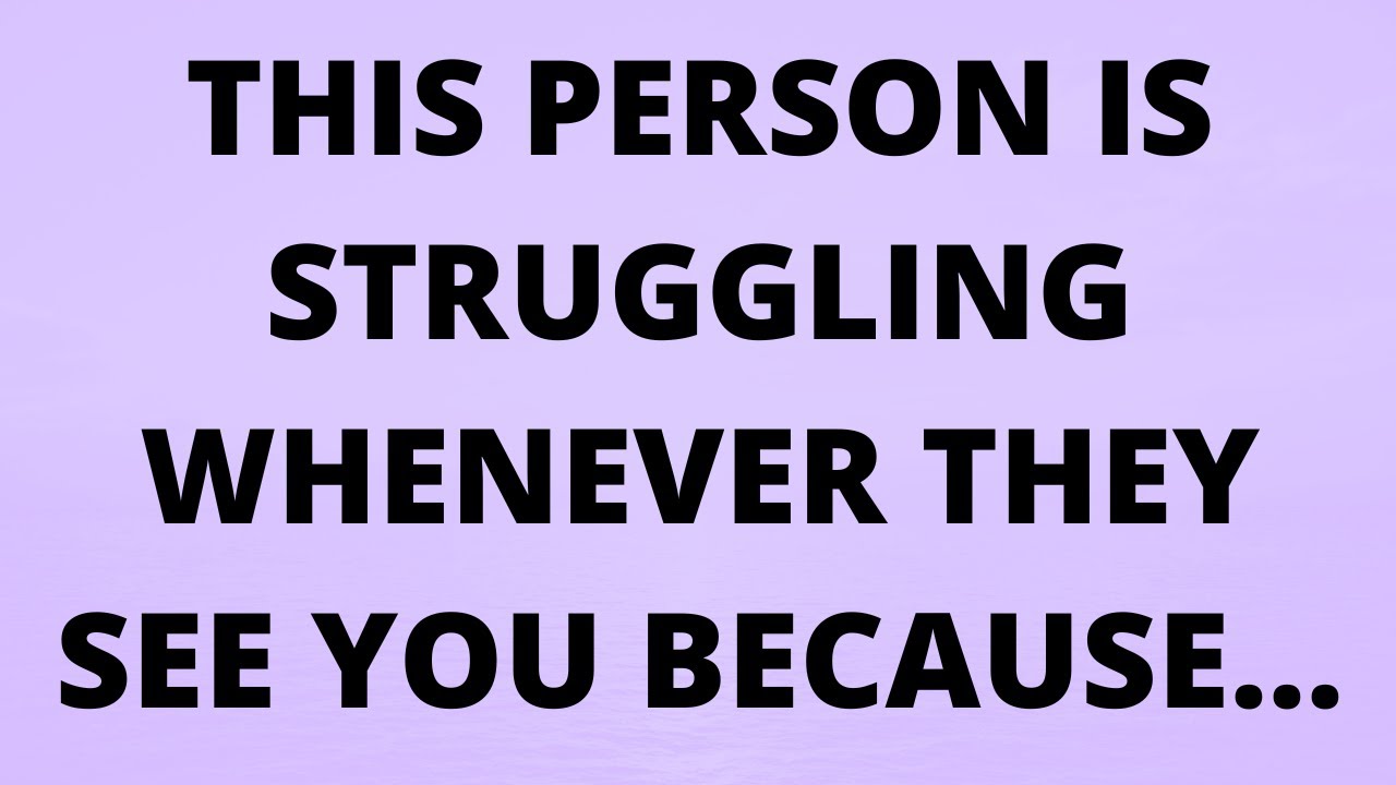 💌 This person struggles every time they see YOU because...