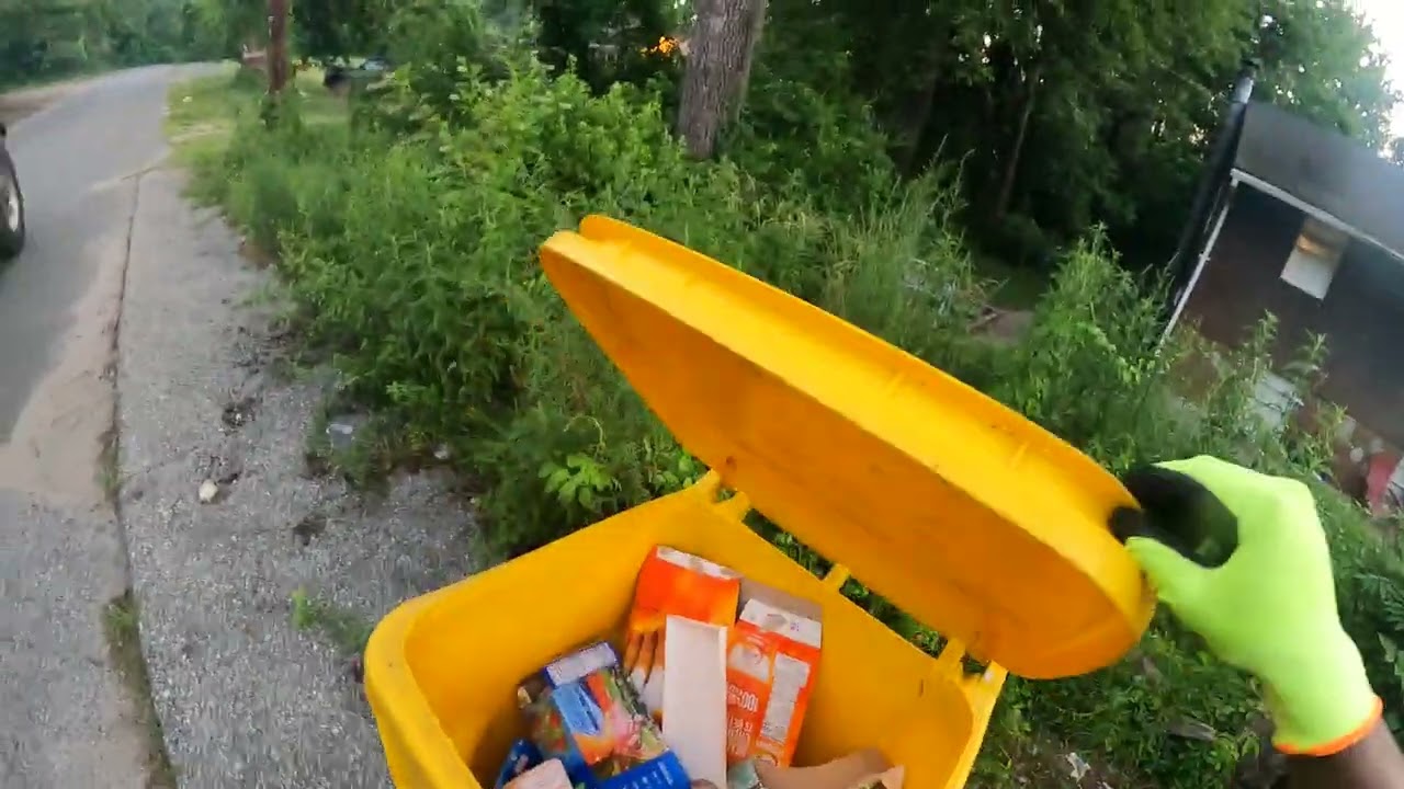 Area 6 recycle pickup 7/1/2022