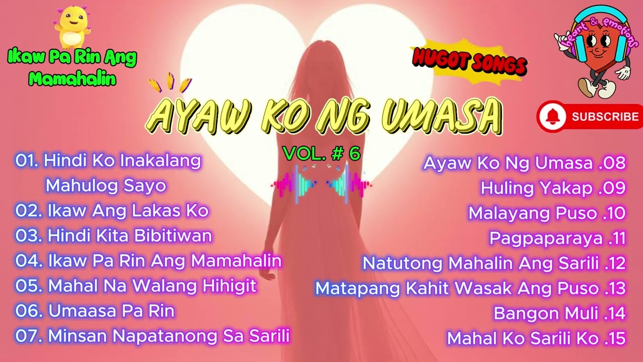 💘 AYAW KO NG UMASA 😩 #hugotsong #emotional #tagalog #tagalogsongs #music 