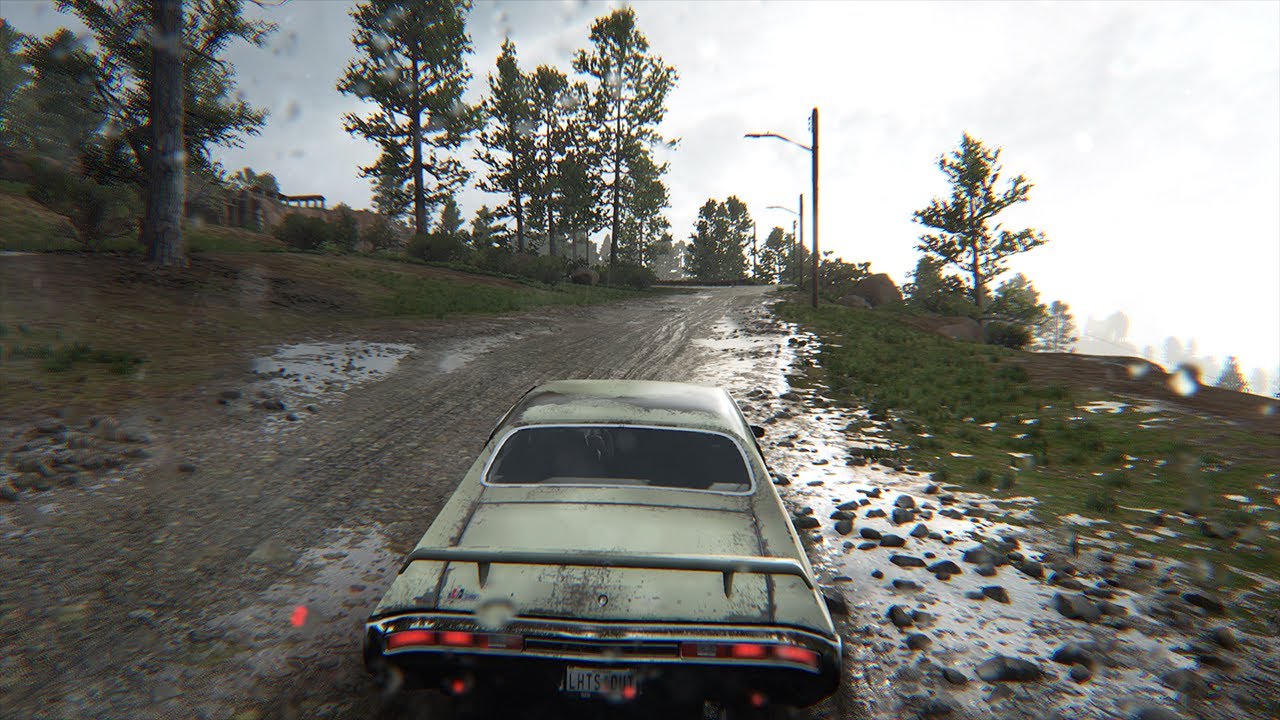 FH5 | RUSTY 1970 Buick GSX - ¡Rainy evening and calm night free roam! | Forza Horizon 5