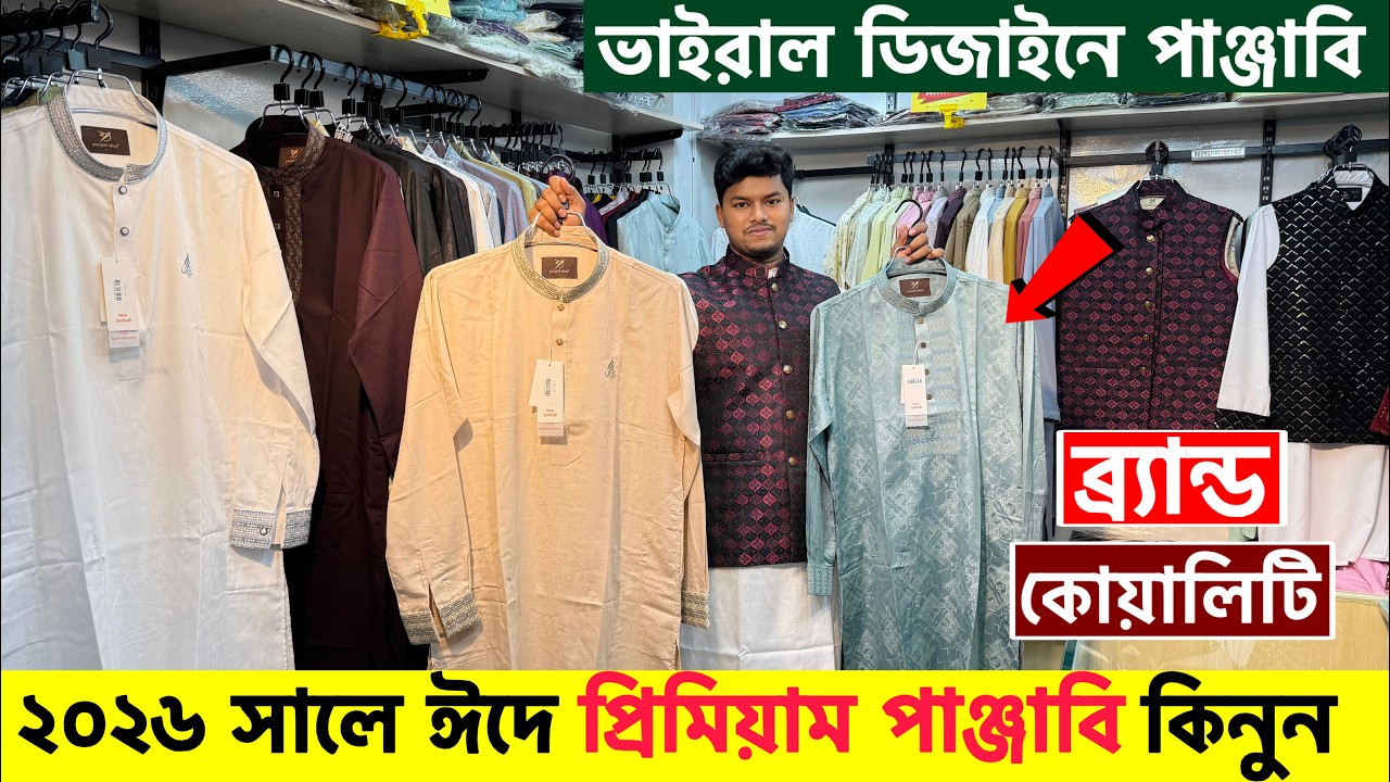 ২০২৬ সালের প্রিমিয়াম পাঞ্জাবি কালেকশন| Panjabi Price in Bangladesh 2026| Eid Panjabi Collection 2026