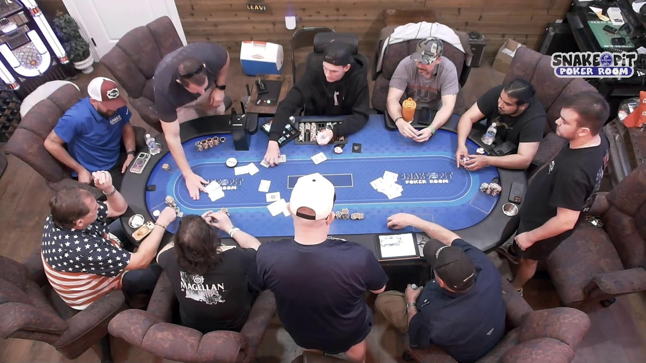 SATURDAY 1/2 NLH CASH FRENZY from the SNAKE PIT