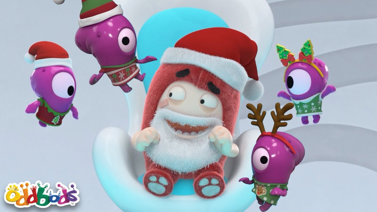 Странное Рождество🎄 | Чуддики | Смешные мультики для детей Oddbods